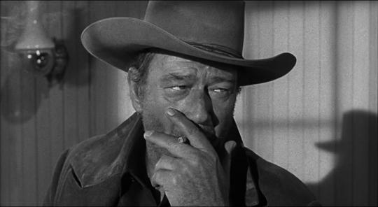 John Wayne dans "L'Homme qui tua Liberty Valance"
