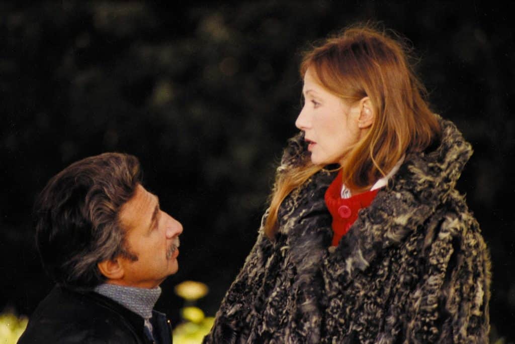 Paul Vecchiali et Françoise Lebrun dans "Trous de mémoire" (1984)