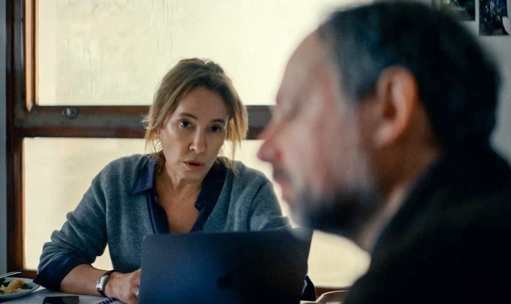 Emmanuelle Bercot et Denis Podalydès dans "Making of"