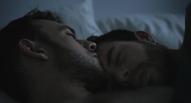 Chris New et Tom Cullen dans "Week-end"