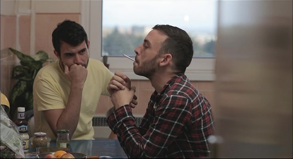 Tom Cullen et Chris New dans "Week-end"