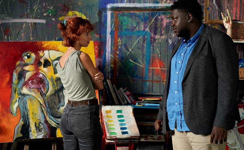 Clara Bretheau et Salif Cissé dans Le Répondeur