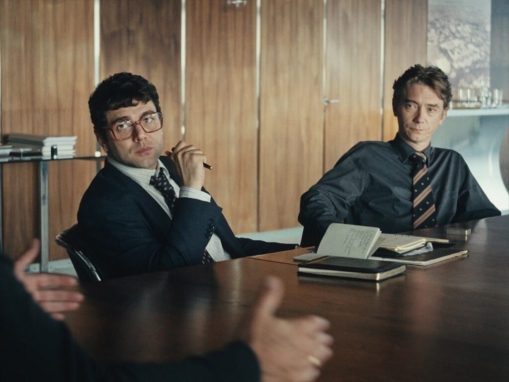 Xavier Dolan et Swann Arlaud dans "L'Inconnu de la Grande Arche"
